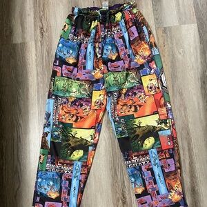 Marvel Guardiáns Of The Galaxy Multicolor Graphic Print Pajama Pants Size S